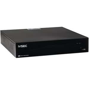 IVSEC NR564XA 64 Channel 4K 12MP 32 PoE+ Ports Network Video Recorder