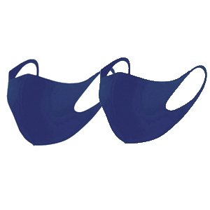 Washable Protective Reusable Anti Dust Unisex Navy Mouth Face Mask