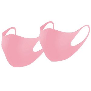 Washable Protective Reusable Anti Dust Unisex Pink Mouth Face Mask