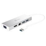 J5create JUD380 USB 3.0 Mini Dock HDMI/VGA Dual Display 1080p Full HD