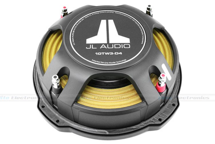 JL Audio 10TW3-D4-10 Shallow Subwoofer 