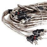 JL Audio XD-CLRAIC4-12 4-Channel 3.66M RCA Audio Signal Cable