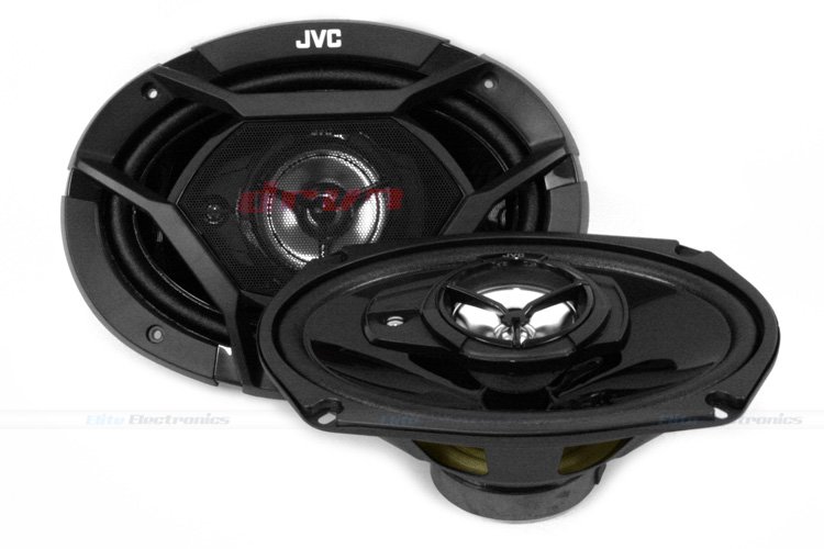 JVC CS-DR6930 500W 6x9” 3-Way Factory Upgrade Coaxial Speakers Pair Package 