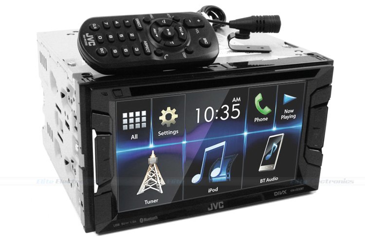 JVC KWV230BT Multimedia Receiver 6.2 WVGA Bluetooth 13Band EQ