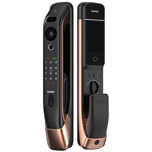 Kaadas K20 Pro Max 3D Face Recognition Wi-Fi Lock w/ Camera - Copper