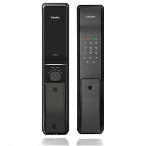Kaadas K9 Push Pull Fingerprint WiFi Smart Lock - Black