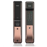 Kaadas K9 Push Pull Fingerprint WiFi Smart Lock - Copper