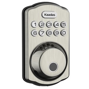 Kaadas KS02 Deadbolt Lock Fingerprint Satin Nickel