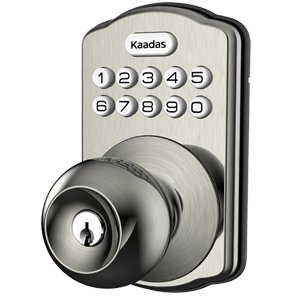 Kaadas KS03 Electronic Deadbolt Lock Satin Nickel