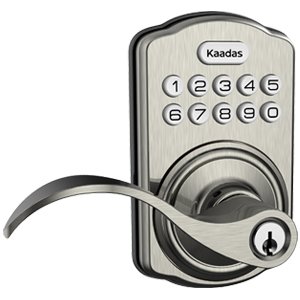 Kaadas KS04 Electronic Lever Lock Satin Nickel