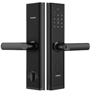 Kaadas M7-W Lever Smart Door Lock - Wi-Fi, Fingerprint & PIN (Black)