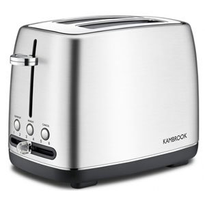 Kambrook 2 Slice 900W Stainless Steel Bread Toaster Silver KTA270BSS