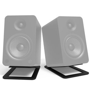 Kanto S6 Angled Desktop Speaker Stands - Pair, Black