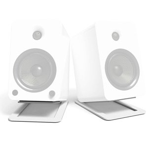 Kanto S6 Angled Desktop Speaker Stands - Pair, White