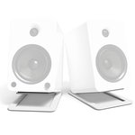 Kanto S6 Angled Desktop Speaker Stands - Pair, White
