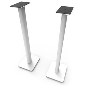 Kanto SP32PLW 32" Tall Bookshelf Speaker Floor Stands - Pair, White