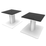 Kanto SP6HDW 6 Tall Universal Desktop Speaker Stand - Pair, White Kanto SP6HDW 6 Tall Universal Desktop Speaker Stand - Pair, White