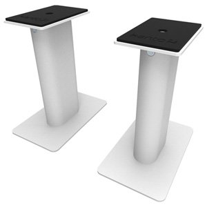 Kanto SP9W 9" Tall Universal Desktop Speaker Stand - Pair, White