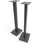 Kanto ST34 34 Universal Bookshelf Speaker Floor Stand - Black, Pair
