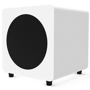 Kanto SUB8 300W 8" Sealed Powered Subwoofer, Matte White