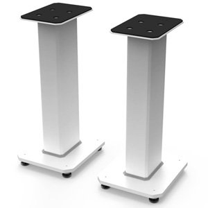 Kanto SX22 22" Fillable Speaker Stands - Pair, White