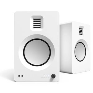 Kanto TUK 260W Powered Bookshelf Bluetooth Speakers -Pair, Matte White