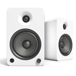Kanto YU6 200W Powered Speakers w/ Bluetooth & Preamp - Matte White