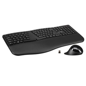 Kensington Pro Fit Ergonomic Wireless Keyboard & Mouse K75406US