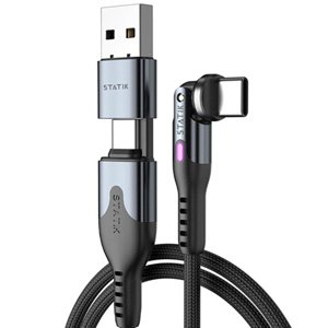 KeySmart STATIK PowerPivot Pro Cable USB-C to USB-C (2 metre)