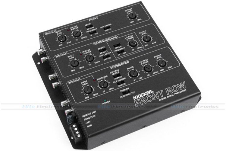 Kicker 12ZXDSP1 Front Row 6Channel Digital Signal Processor