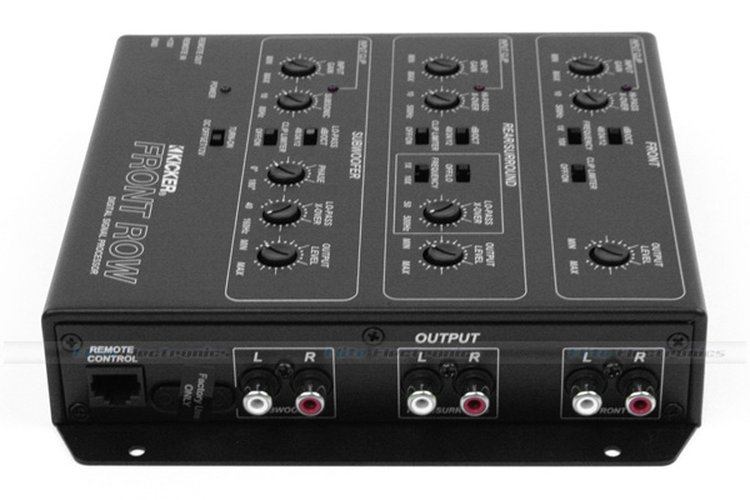 Kicker 12ZXDSP1 Front Row 6Channel Digital Signal Processor