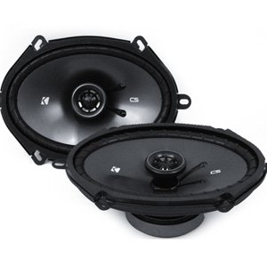 Kicker 43CSC684 6x8" 2-Way 75W RMS Coxial Car Audio Speakers