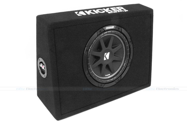 Kicker 43TC104 10 150W RMS 4Ohm Comp Series Loaded Subwoofer Box
