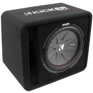 Kicker 43VCWR122 CompR 12" 2 Ohm SVC Subwoofer Loaded Enclosure