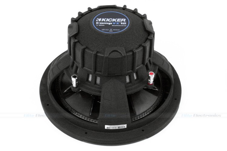 Kicker 44CVX124 CompVX Series 12 Dual 4 ohm 1500 Max Subwoofer