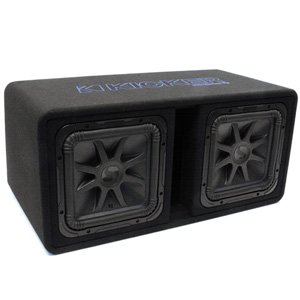 Kicker 44DL7S122 Dual 12" 3000W L7 Solo-Baric L7S Loaded Sub Enclosure