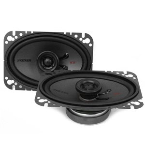 Kicker 44KSC4604 4x6" 150W Watt 2-Way Coaxial Car Speakers KSC46