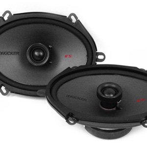 Kicker 44KSC6804 6x8" 75W RMS 2-Way Coaxial Car Speakers