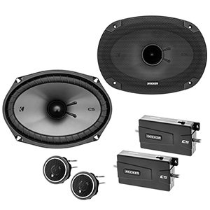 Kicker 46CSS694 CS Series 6x9" 150 Watts RMS Component Speakers