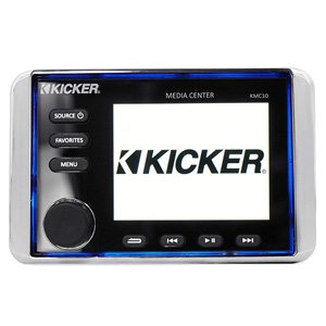 Kicker KMC10 Marine Digital Media Bluetooth Receiver For Boat ATV UTV