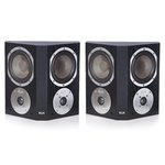 KLH Beacon Surround Speakers Pair - Black Oak