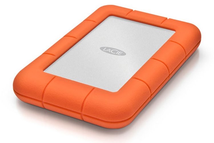 LaCie 500GB Rugged Mini Portable External Hard Drive