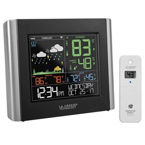 La Crosse WiFi Remote Monitoring Color Weather Station V10-TH