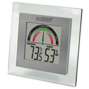 La Crosse Digital Thermometer Hygrometer w/ Temp & Humidity WT-137U