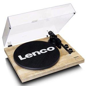 Lenco LBT-188 Belt Driven Turntable with Bluetooth - Pine