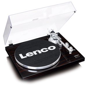 Lenco LBT-188 Belt Driven Turntable with Bluetooth - Walnut