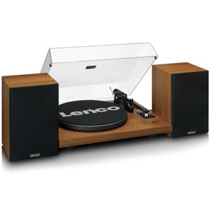 Lenco LS-480 Turntable with Bluetooth & Speakers - Wood