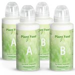 LetPot Plant Food A & B Hydroponics Nutrients (4 Bottles)