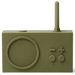 Lexon Thykho 3 FM Radio & Bluetooth Speaker - Kakhi