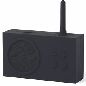 Lexon Thykho 3 FM Radio & Bluetooth Speaker - Black